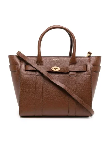 Shopperka Mulberry brązowa