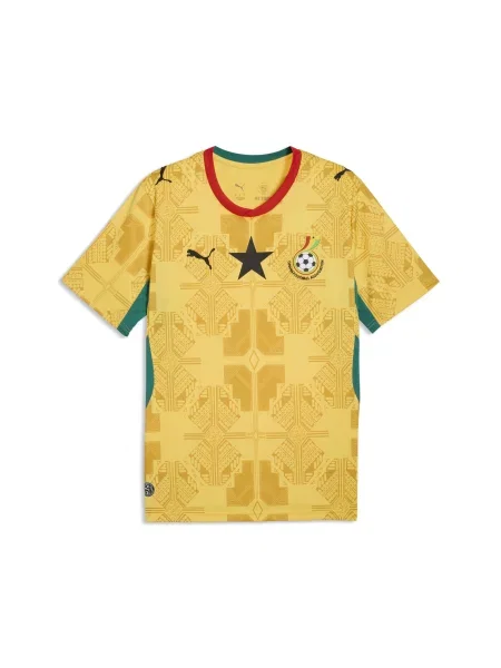 PUMA koszulka wyjazdowa Ghana Akcesoria S żółty