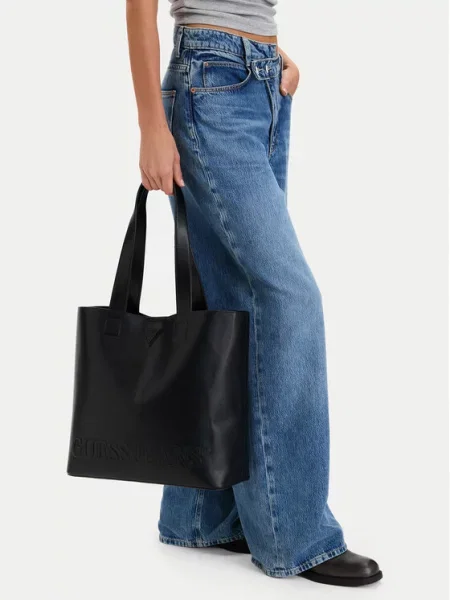 Guess Jeans Geantă negru