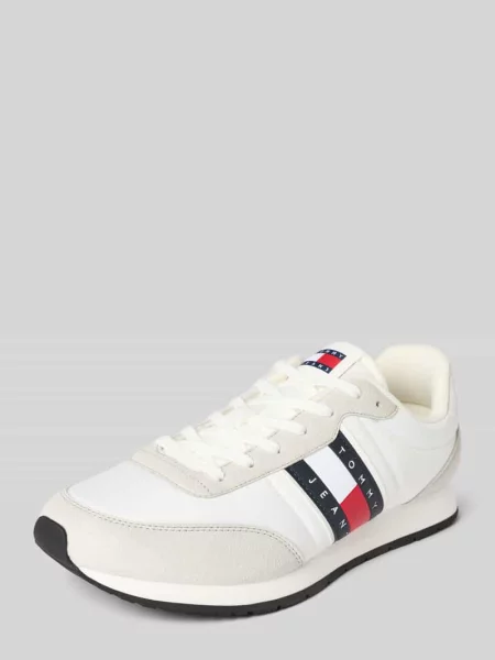 Buty Tommy Jeans Classic Runner ecru białe