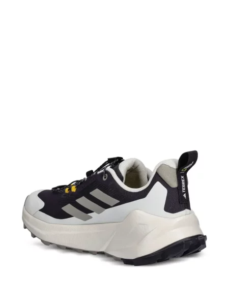 Trening Adidas alergare cu glugă cu broderie gri