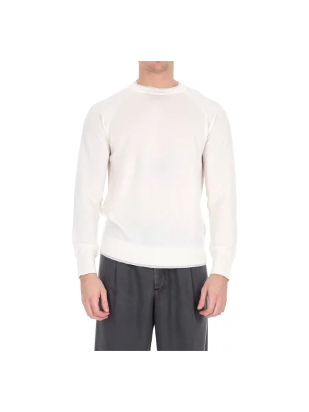 Sweter Eleventy wełniany beżowy