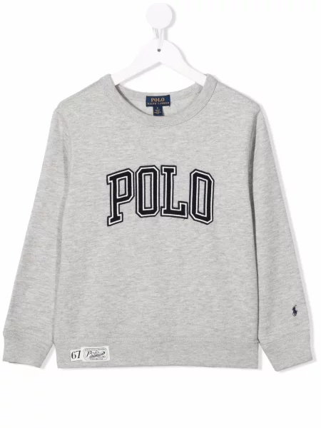 Bluza dziecięca Polo Ralph Lauren szara
