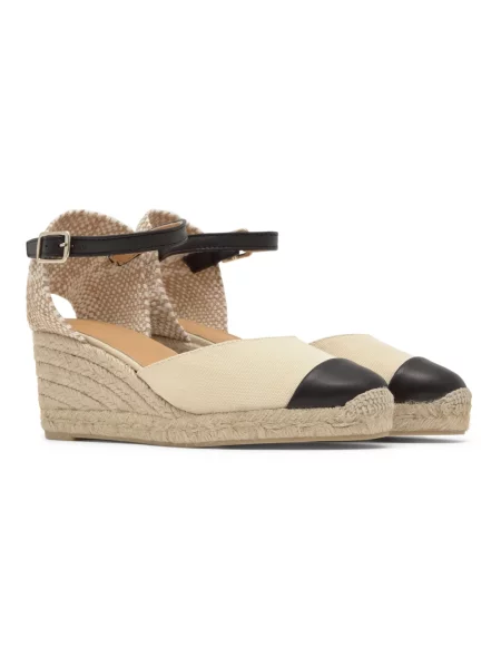 Espadryle Castañer beżowe