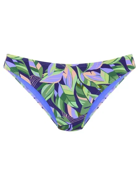 S.Oliver Slip costum de baie marin / verde / verde pin / mov lavandă albastru