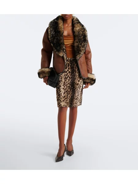 Body Jacques Wei de catifea cord maro