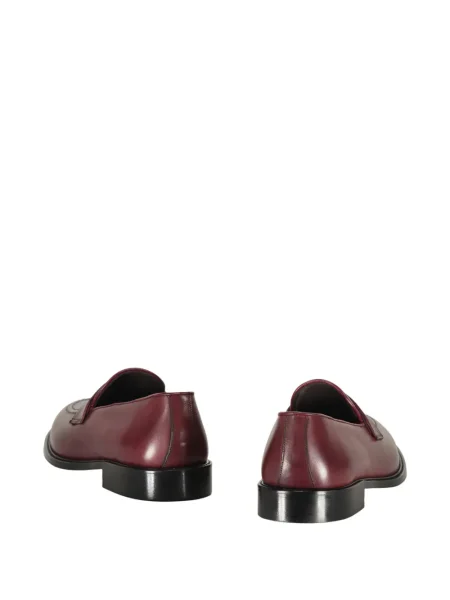 Pantofi loafer Bruno Magli din piele roșu