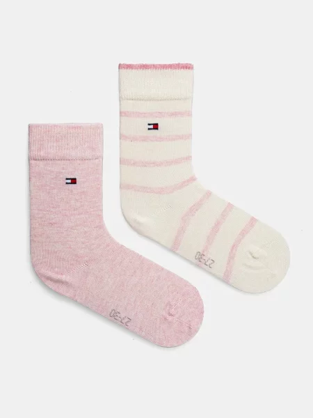 Tommy Hilfiger ponožky růžové