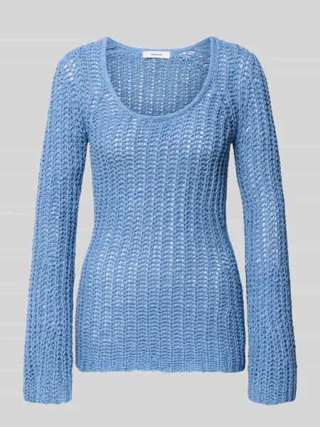 Sweter w kroju regular fit w stylu szydełkowym model Fenja' Topshop