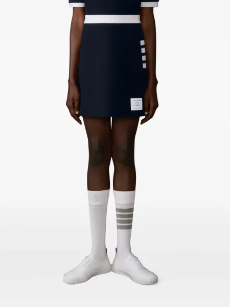 Fusta mini Thom Browne albastru