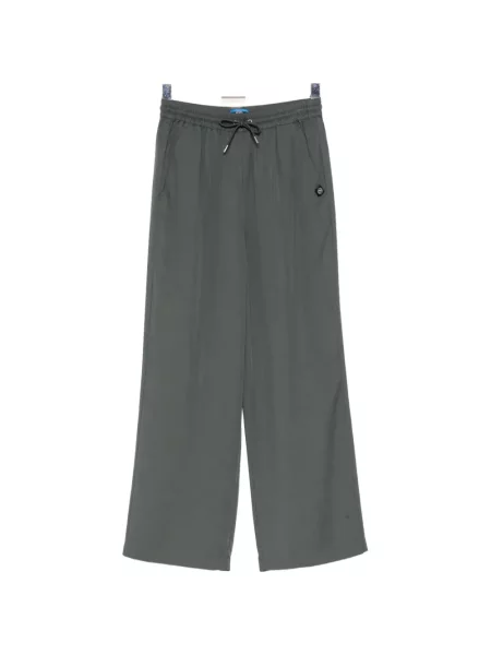 Pantaloni sport Sport B. By Agnès B. cu cordon verde