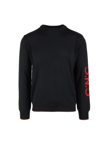 Dzianinowy sweter Costume National czarny