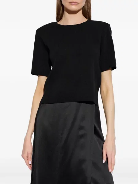 Top By Malene Birger cu chihlimbar negru