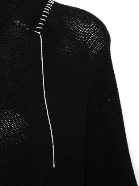 Asimetrični pončo Isabel Benenato crna