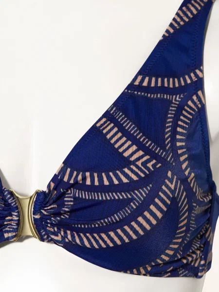 Charmline Bralette Bikiny Tribal Flow modrá béžová