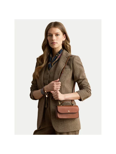 Lauren Ralph Lauren Τσάντα χειρός καφέ