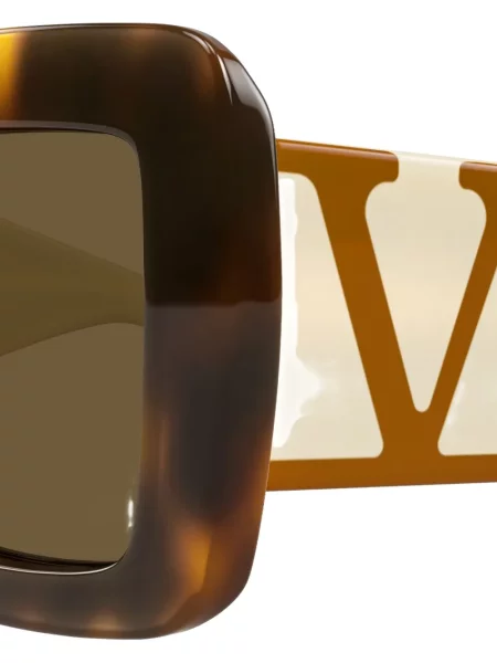 Saulės akiniai Valentino Garavani Eyewear ruda