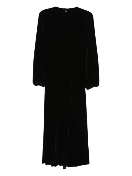 Rochie Raquel Diniz cu decolteu în V de costum negru