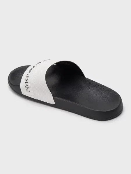 Шлепанцы Ea7 Emporio Armani белые