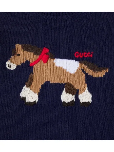 Gyerek szvetter Gucci kék