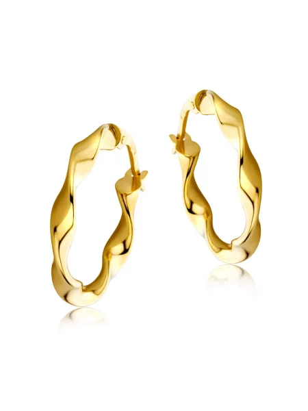 DIAMANT LETERNEL Cercei Ohrringe aus Gelbgold auriu