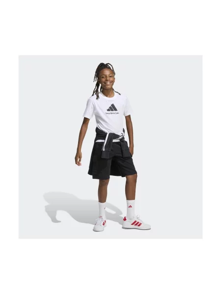 Tricou copii Adidas alb