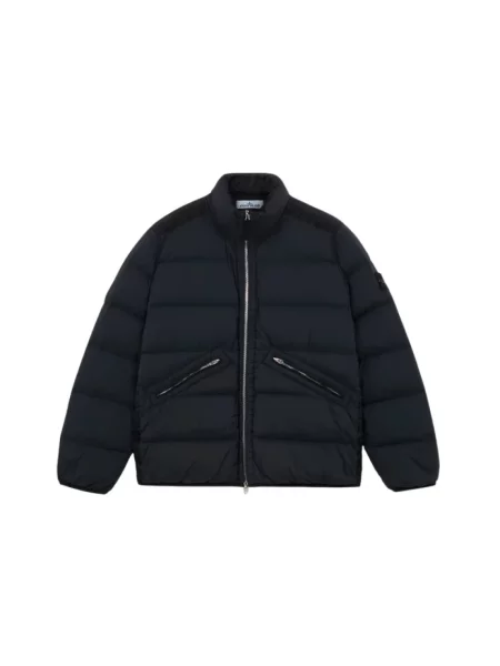 Parka Stone Island z kamieniami niebieska