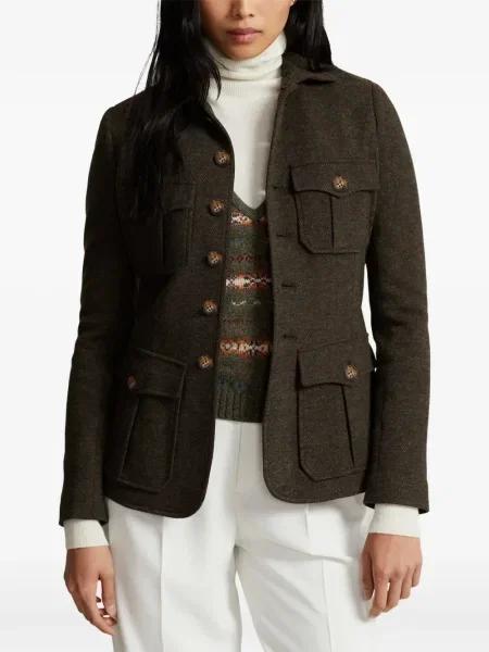 Cu centură curea Polo Ralph Lauren tricotate cu dungi albastru