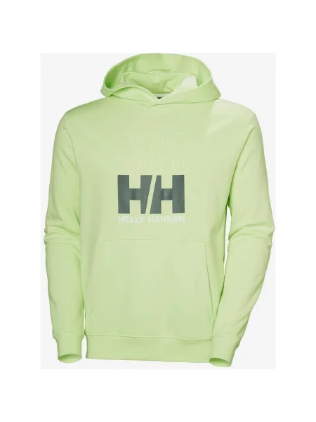 Bluza z kapturem Helly Hansen Core Graphic Sweat blady S zielony