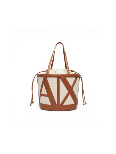 Torebka Armani Exchange brązowa
