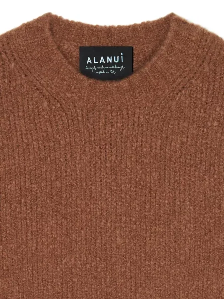 Pulover Alanui de mătase maro