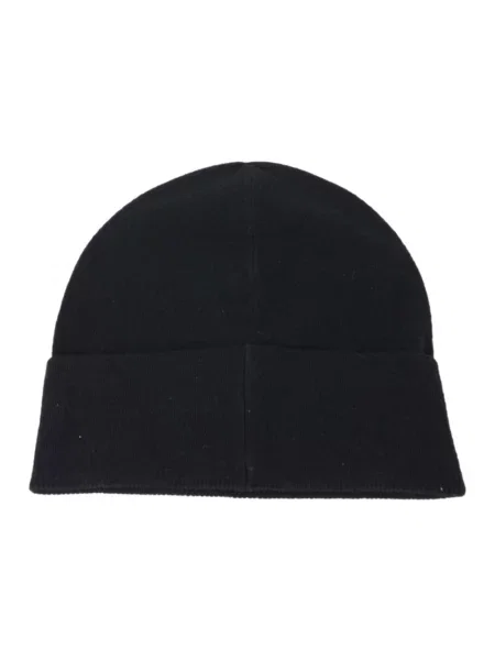 Czapka beanie z mieszanki żywej wełny i kaszmiru model ‘LARI’ Boss czarna