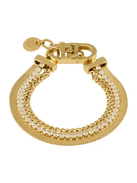 Liu Jo Zapestnica / transparentna zlata