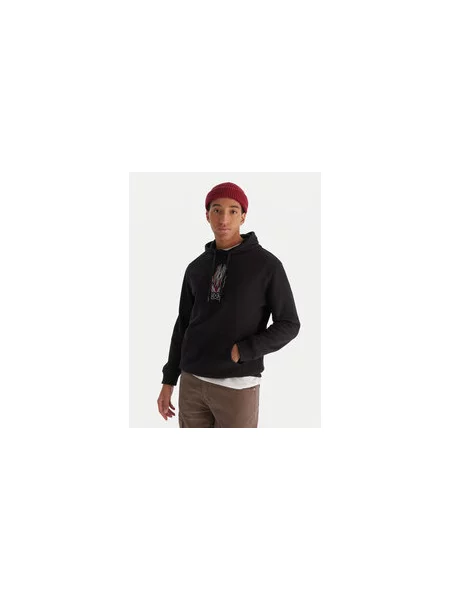 DC Shoes Džemperis Burnt Out Regular Fit juoda