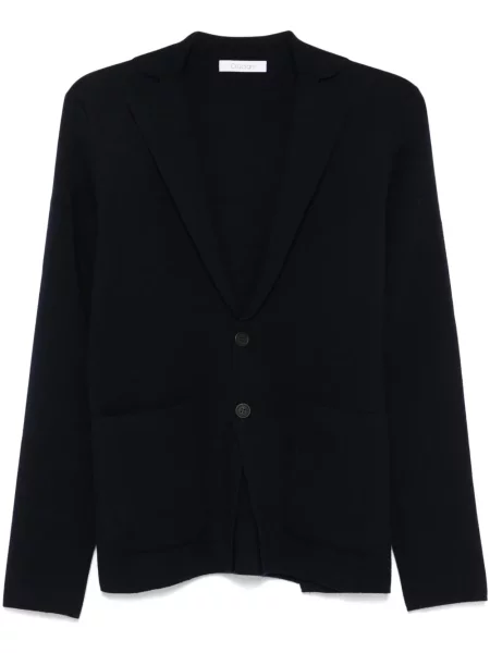 Cardigan Cruciani de lână albastru