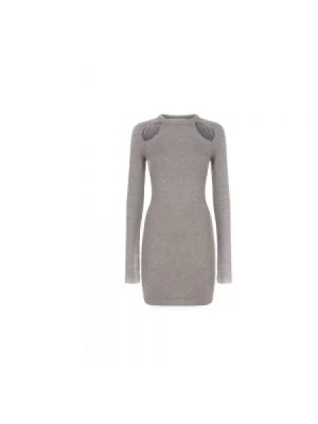 Sukienka casual Chiara Ferragni Collection wełniana szara