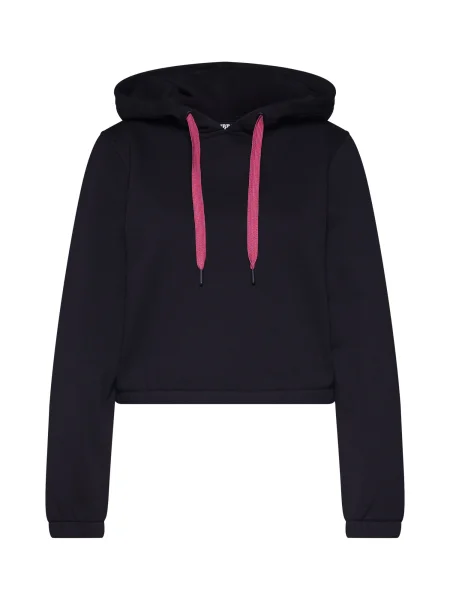 Urban Classics Mikina pink černá