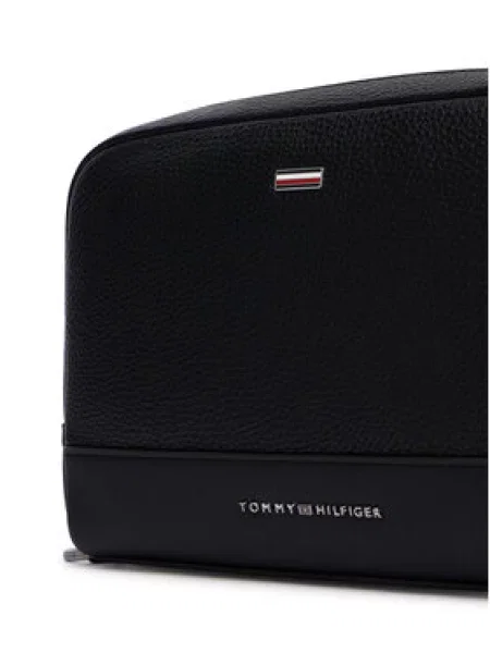Tommy Hilfiger torbica iz umetnega usnja črna