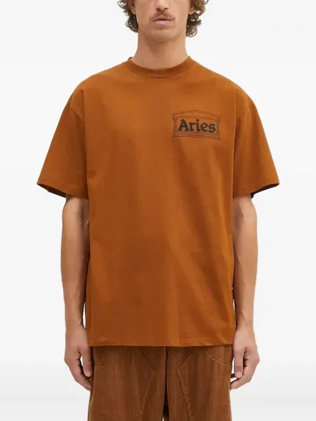 Tricou Aries cu autograf maro