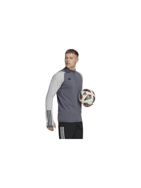 Mikina Adidas sivá