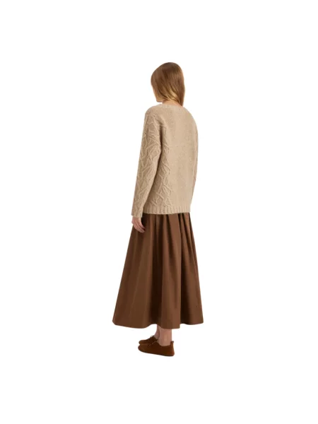 Sweter Alpha Studio beżowy