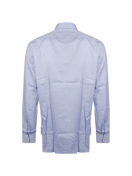 Cămașă Etro cu broderie albastru