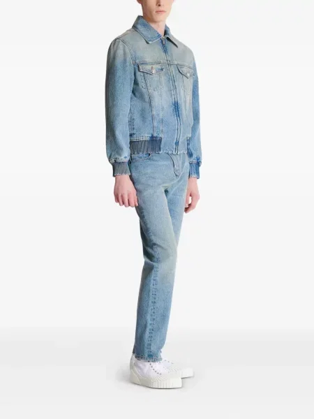 Geacă Balmain albastru