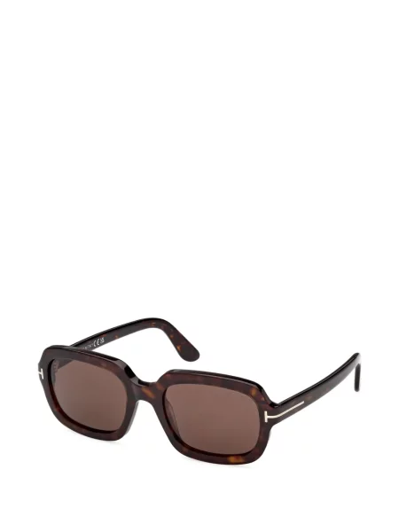 Kvadratne sunčane naočale Tom Ford Eyewear smeđa
