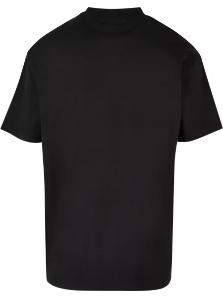Urban Classics Tricou negru alb