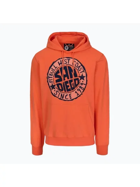 Bluza Pitbull San Diego Sun Hooded Sweatshirt bright salmon różowa
