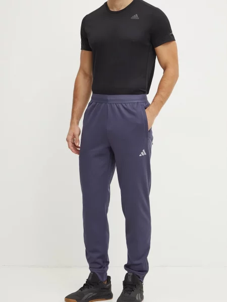 Штани для тренувань adidas Performance Game and Go однотонні синій