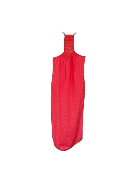 Čipkované šaty Superdry oranžová