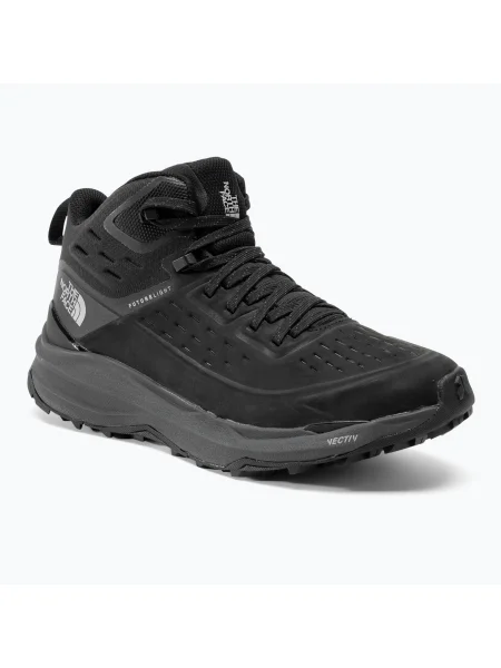Olcsóbban. Férfi túrabakancs The North Face Vectiv Exploris 2 Mid Futurelight Lthr fekete/vanadis szürke. Méret: 46 US fekete