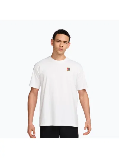 Tricou pentru bărbați Nike Court white alb